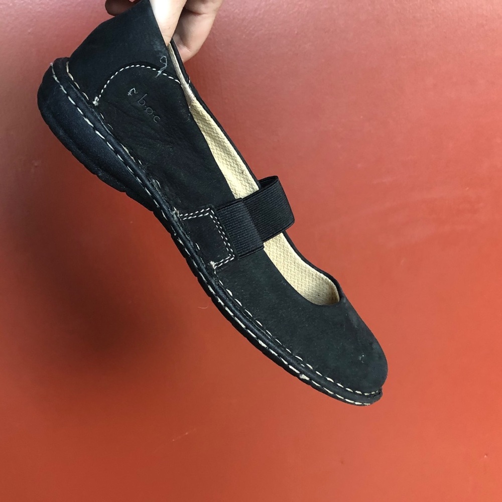 B.O.C Born Concepts Leather Mary Janes Black 8.5
